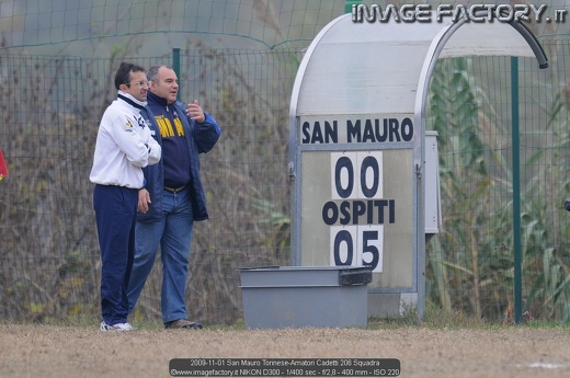 2009-11-01 San Mauro Torinese-Amatori Cadetti 206 Squadra